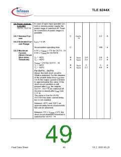 浏览型号TLE6244X的Datasheet PDF文件第49页
