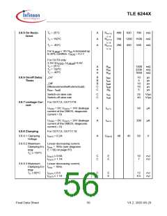 浏览型号TLE6244X的Datasheet PDF文件第56页