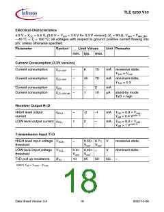 浏览型号TLE6250GV33的Datasheet PDF文件第18页