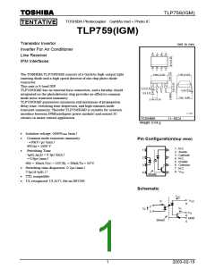 浏览型号TLP759的Datasheet PDF文件第1页