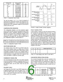 浏览型号TMP75的Datasheet PDF文件第6页