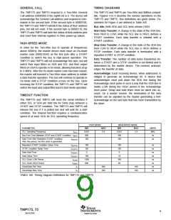 浏览型号TMP75的Datasheet PDF文件第9页