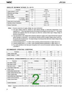 浏览型号UPC324C的Datasheet PDF文件第2页