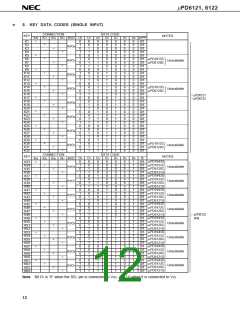 浏览型号UPD6121的Datasheet PDF文件第12页