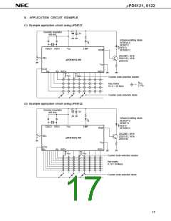 浏览型号UPD6121的Datasheet PDF文件第17页