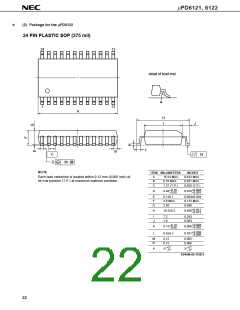 浏览型号UPD6121的Datasheet PDF文件第22页