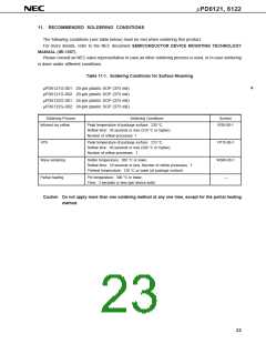 浏览型号UPD6121的Datasheet PDF文件第23页