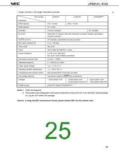 浏览型号UPD6121的Datasheet PDF文件第25页