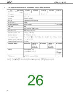 浏览型号UPD6121的Datasheet PDF文件第26页