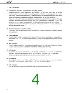 浏览型号UPD6121的Datasheet PDF文件第4页