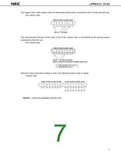 浏览型号UPD6121的Datasheet PDF文件第7页