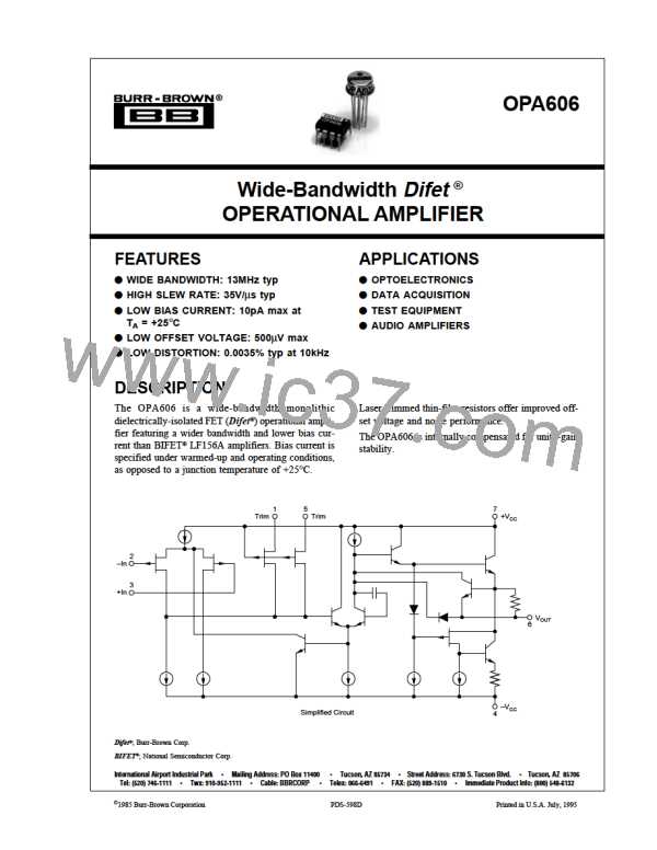 OPA606图片预览