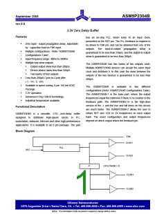 浏览型号ASM5P2304BG-2-08-ST的Datasheet PDF文件第1页