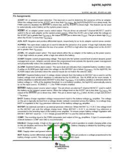 浏览型号BQ24703的Datasheet PDF文件第13页