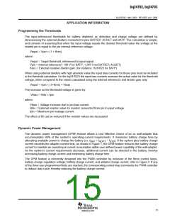浏览型号BQ24703的Datasheet PDF文件第15页