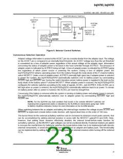 浏览型号BQ24703的Datasheet PDF文件第23页
