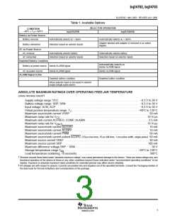 浏览型号BQ24703的Datasheet PDF文件第3页
