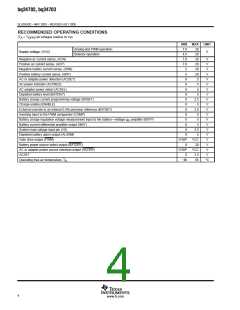 浏览型号BQ24703的Datasheet PDF文件第4页