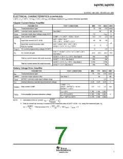 浏览型号BQ24703的Datasheet PDF文件第7页