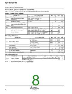 浏览型号BQ24703的Datasheet PDF文件第8页