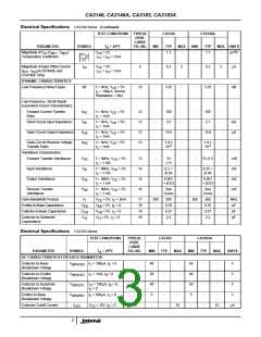 浏览型号CA3146的Datasheet PDF文件第3页