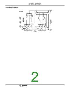 浏览型号CA3280E的Datasheet PDF文件第2页