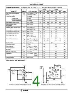 浏览型号CA3280E的Datasheet PDF文件第4页
