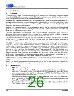 浏览型号CS42448-DQZ的Datasheet PDF文件第26页