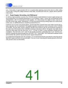 浏览型号CS42448-DQZ的Datasheet PDF文件第41页