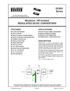 浏览型号DCR010503的Datasheet PDF文件第1页