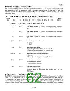 浏览型号DS2154LN的Datasheet PDF文件第62页