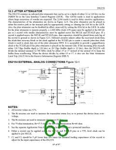 浏览型号DS2154LN的Datasheet PDF文件第65页