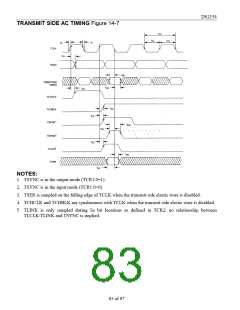 浏览型号DS2154LN的Datasheet PDF文件第83页