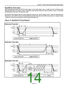 浏览型号DS2413P的Datasheet PDF文件第14页