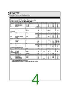 浏览型号EL2070CS的Datasheet PDF文件第4页