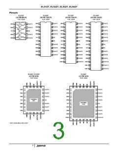 浏览型号EL5327CRZ-T7的Datasheet PDF文件第3页