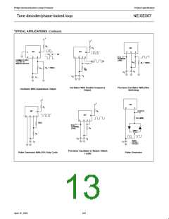 浏览型号NE567的Datasheet PDF文件第13页