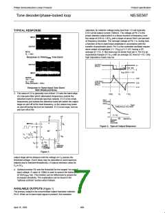 浏览型号NE567的Datasheet PDF文件第7页