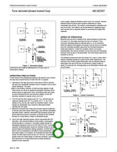 浏览型号NE567的Datasheet PDF文件第8页