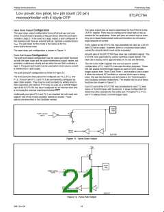 浏览型号P87LPC764BN的Datasheet PDF文件第21页