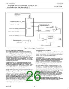 浏览型号P87LPC764BN的Datasheet PDF文件第26页