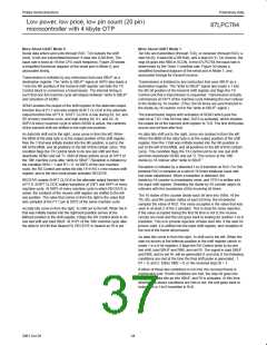 浏览型号P87LPC764BN的Datasheet PDF文件第37页