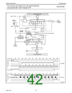 浏览型号P87LPC764BN的Datasheet PDF文件第42页