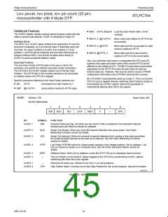 浏览型号P87LPC764BN的Datasheet PDF文件第45页