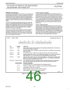 浏览型号P87LPC764BN的Datasheet PDF文件第46页