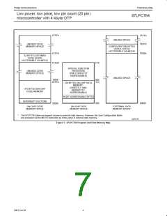 浏览型号P87LPC764BN的Datasheet PDF文件第7页