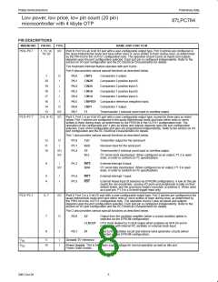 浏览型号P87LPC764BN的Datasheet PDF文件第8页