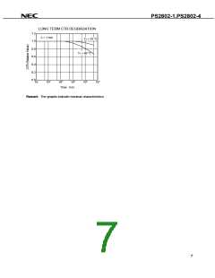 浏览型号PS2802-4的Datasheet PDF文件第7页