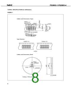 浏览型号PS2802-4的Datasheet PDF文件第8页