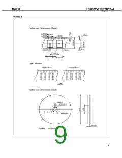 浏览型号PS2802-4的Datasheet PDF文件第9页